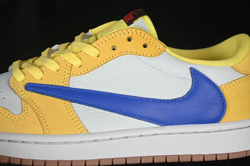All categories Air Jordan Jordan series basketball shoes Air Jordan 1 Low ZG version Travis Scott x Air Jordan 1 Low OG AJ1 Joe 1 undercut low top full head layer DZ4137-700
